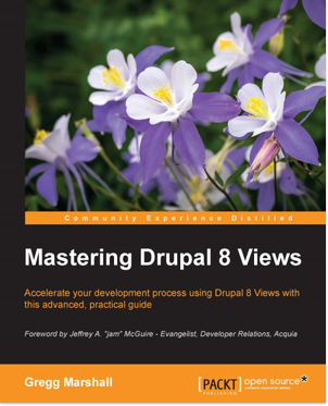 Mastering Drupal 8 Views book cover