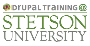 Drupal at Stetson logo