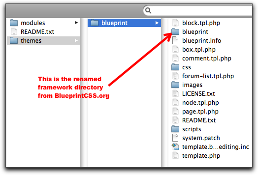 theme directory structure