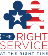The Right Service at the Right Time logo