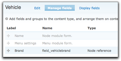 vehicle content type