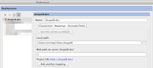 Deployment server mappings